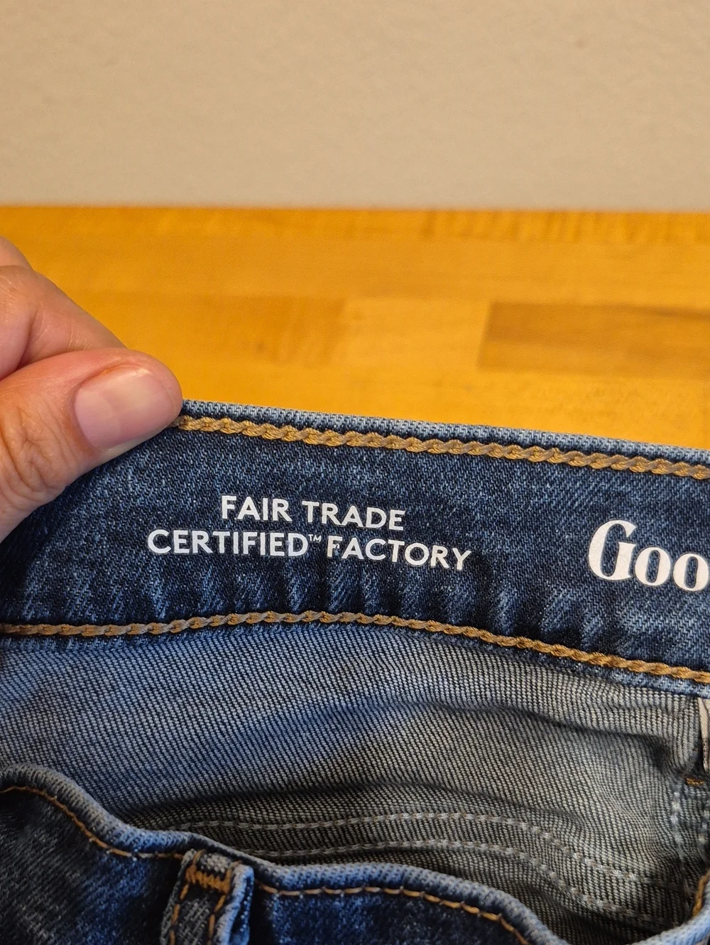 Goodfellow & Co Straight Recto Fair Trade Certified Factory Jeans